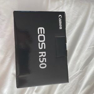 Canon EOS R50 Mirrorless Vlogging Camera (Body Only/Black), RF Mount, NIB